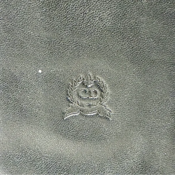 Christian Dior Black‎ Soft Leather Made in Italy Multi Card Slot Card Holder - Image 2