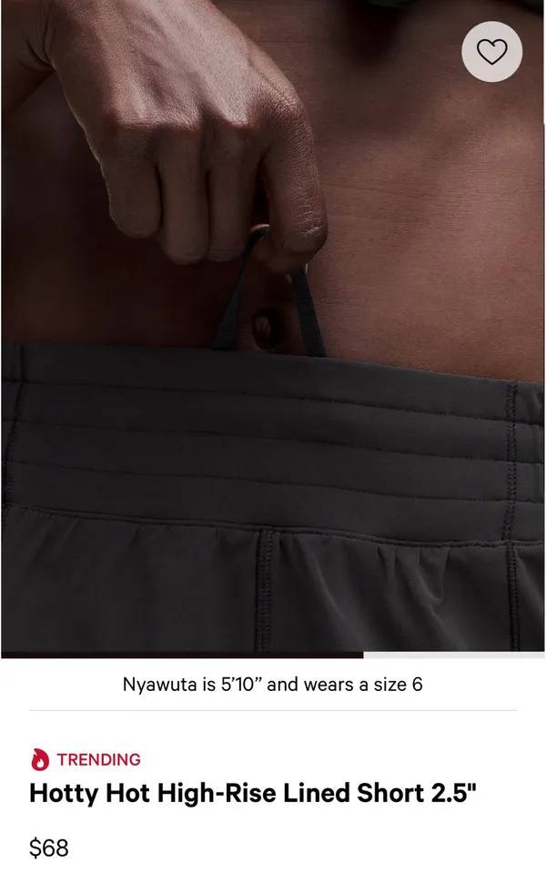 Lululemon Hotty Hot High-Rise Shorts 2.5" - Image 8