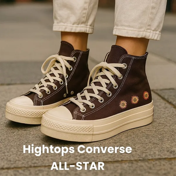 Converse "ALL STAR" Colorful Designs sneakers/NWOT - Image 2