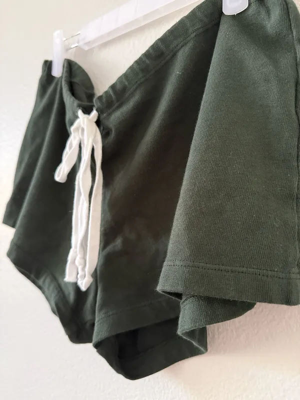 Brandy Melville dark green shorts - Image 2