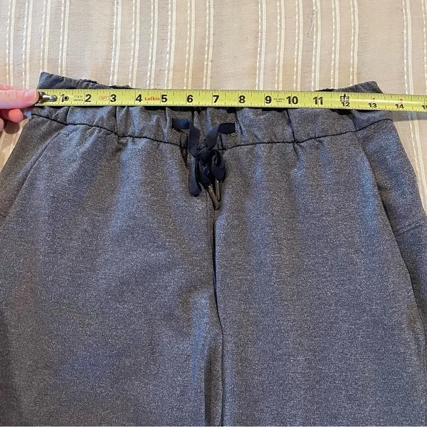 Lululemon On The Fly Pant 27" in Heathered Black Grey 4 W5BSES - Image 5