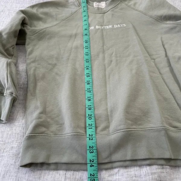 For Days Sweatshirt Womens XS Green - Image 6