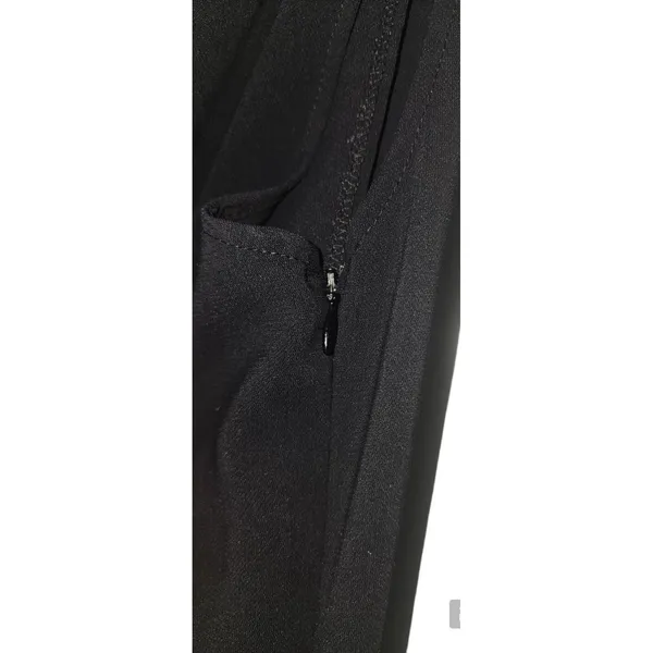 Zara Black Mini Dress Sleeveless V-Neck‎ Party Cocktail Dress - Image 3