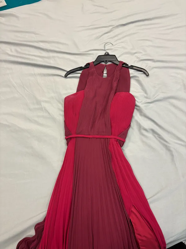 Burgundy maroon dress - Image 3
