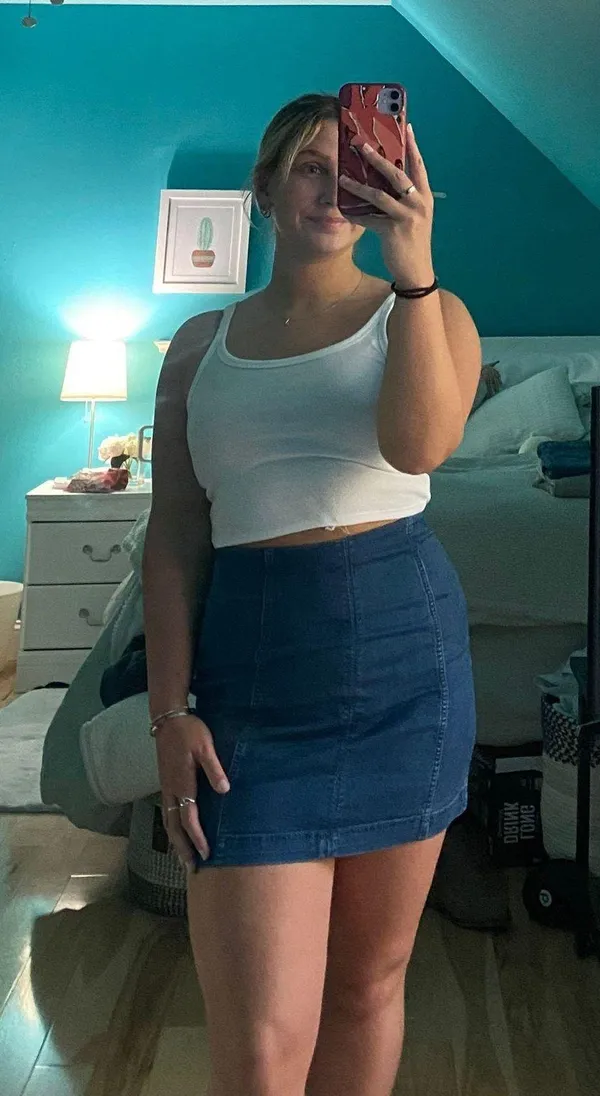 Free People Denim Skirt - Image 3