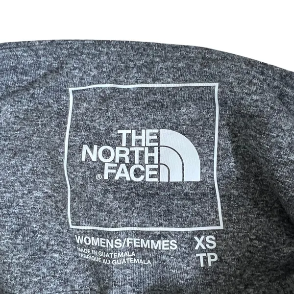 The North Face High Rise Heathered Leggings Dark Gray Logo Athletic Size XS - Image 5
