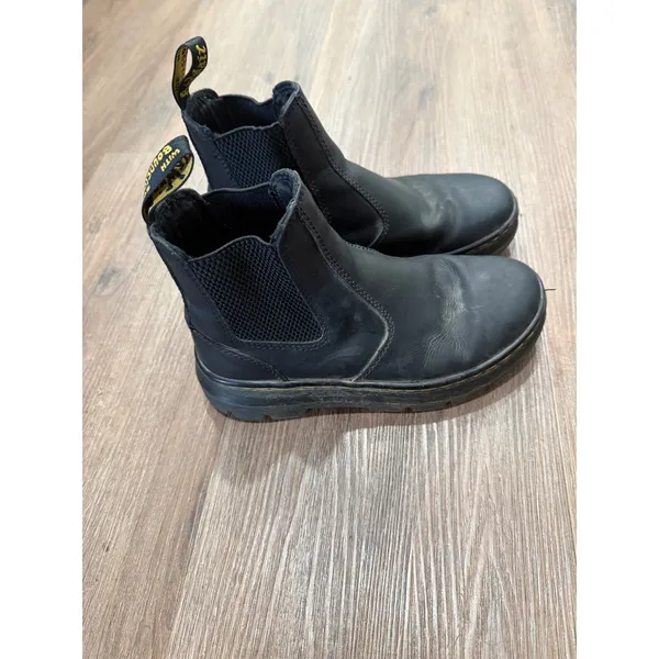 Dr Martens Embury Black Wyoming Leather Chelsea Boots Womens 5 AW004‎ KV06W - Image 3