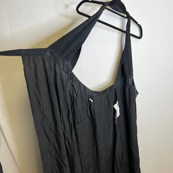 Reformation Large Black Maxi Dress Halter Neck Sleeveless Formal‎ Party Cocktail - Image 7