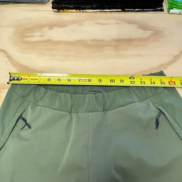 Kari Traa Thale Training Pant Women's‎ Olive Green High Rise Outdoor Tapered Med - Image 12