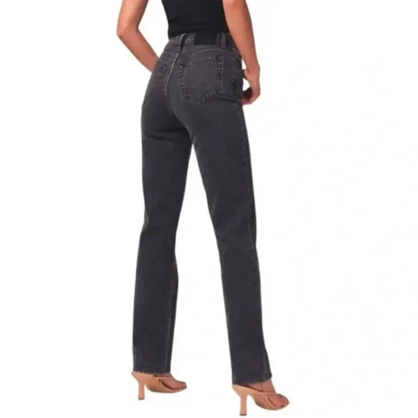 Abercrombie & Fitch The 90s Straight Ultra High Rise Size 2 - Image 3