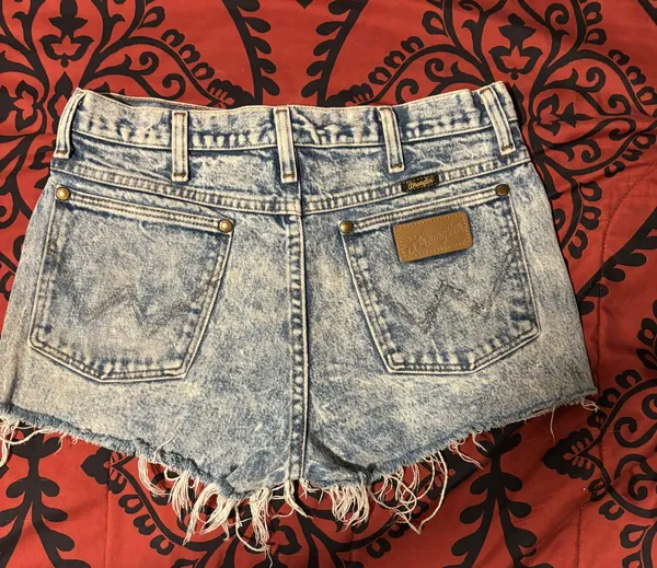 Wrangler Distressed Vintage Shorts - Image 3