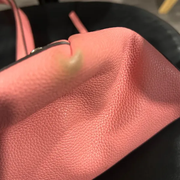 Pink Kate Spade Tote Bag with Pink Lining zip closure - Image 12