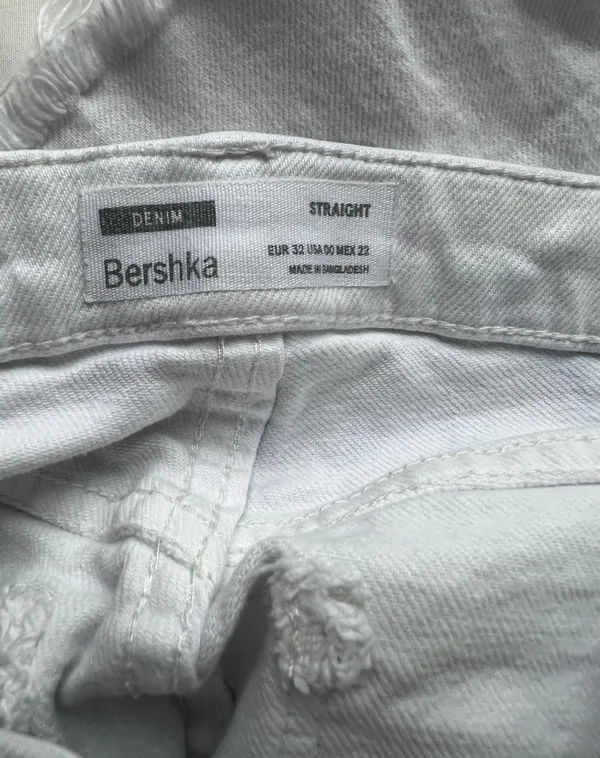 Bershka White  Jeans - Image 2