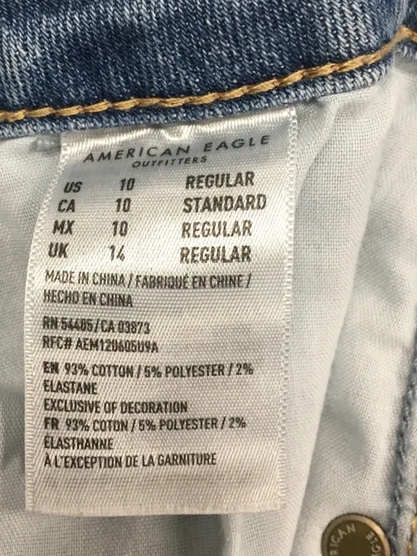 American Eagle Denim Mini Skirt - Image 5