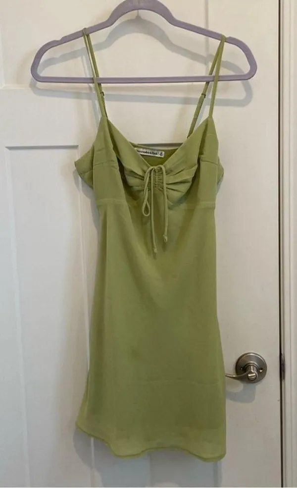 Abercrombie Green Summer Dress - Image 2