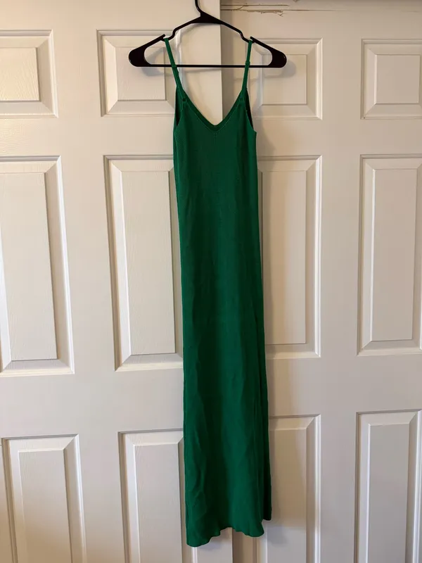 Green Maxi Dress - Image 4