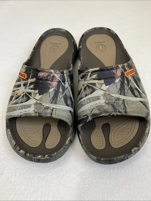 Crocs Modi Realtree Slide Sandals Men's Size 7 Women's Size 9 - Image 3