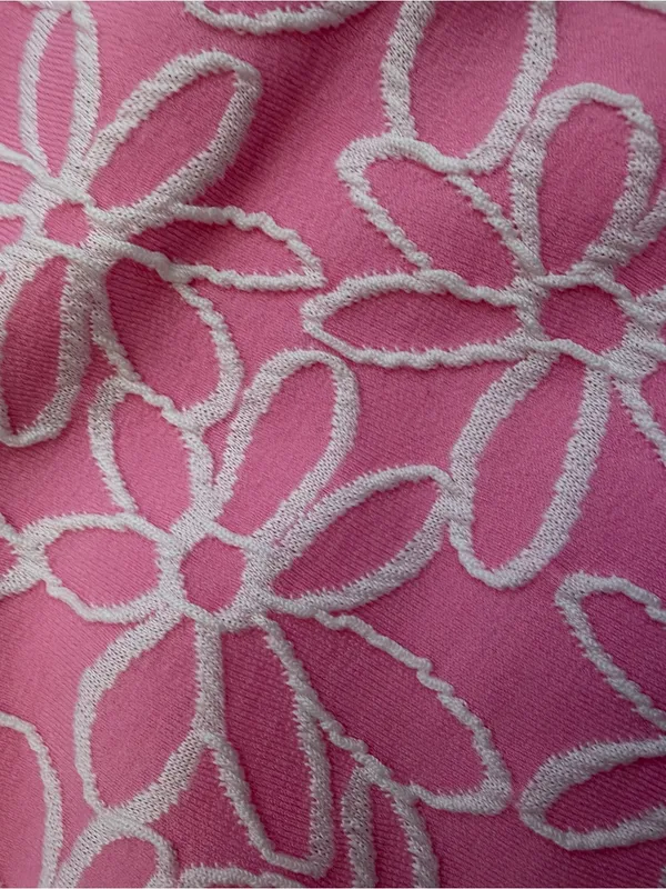 Pink & White Floral Bikini Set - Image 7