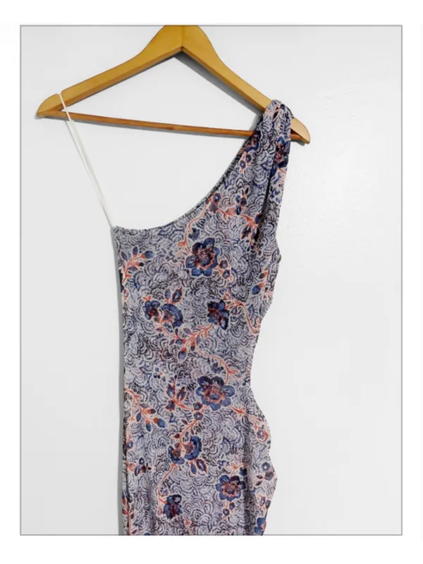 Misa LA Aries Floral Cutout Body-con Maxi Dress - Image 3