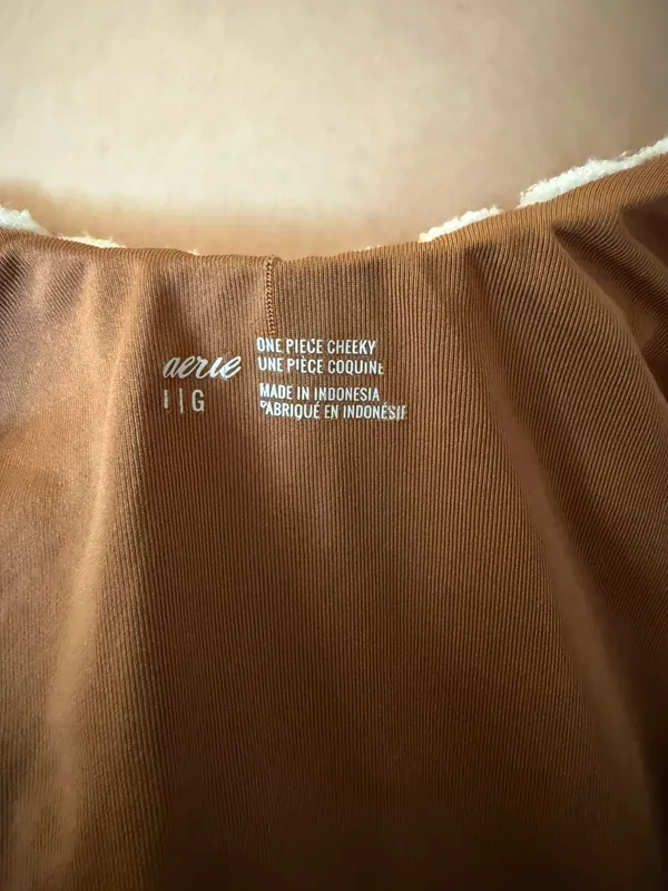 One piece swimwear Brown Size L - Image 3