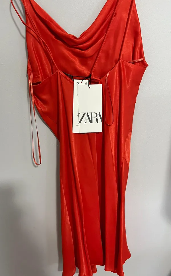 ZARA New Slik Mini Dress - Image 2