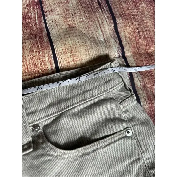 Gap High Rise Wide Leg Tan Jeans Size 4R/27 - Image 4