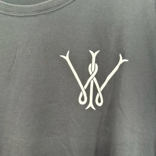 Nike Size XL Shirt Black Tee Dri Fit Casual Everyday Basic Solid Monogram‎ W I - Image 4