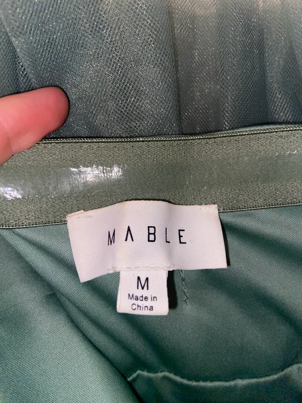 Boutique Dress Green Size M - Image 4