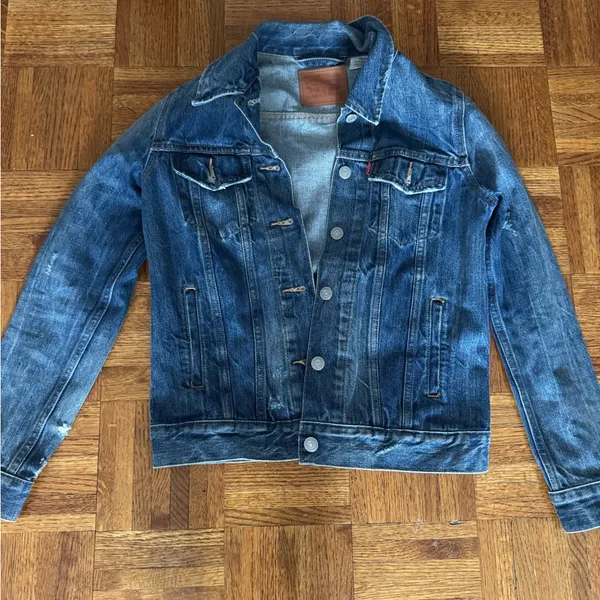 Levi's Blue Jean Jacket for Women - Image 5