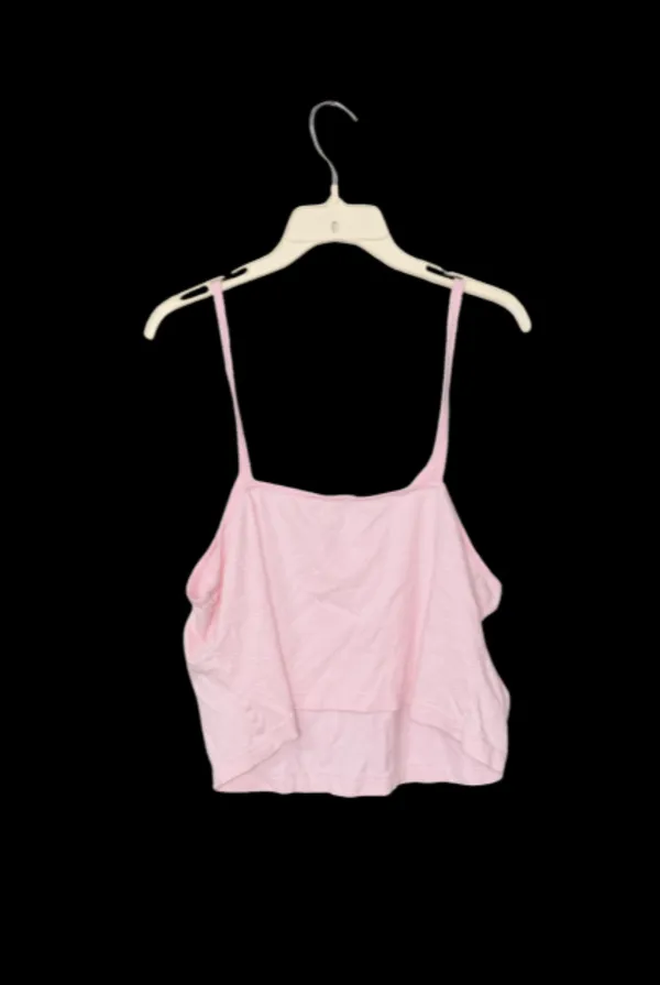 PINK - Victoria's Secret pajama crop tank Large - Image 2