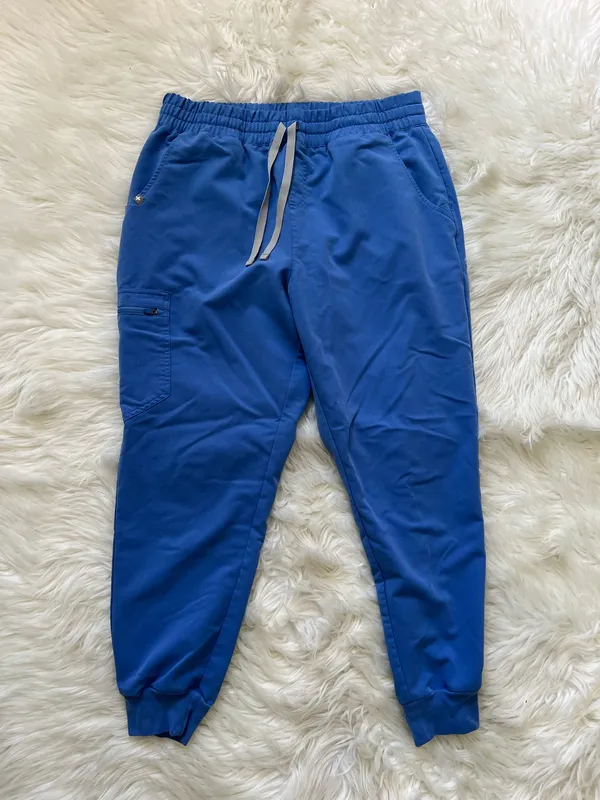 Figs Ceil Blue Zamora Jogger Scrub Pants Size Large Petite - Image 2
