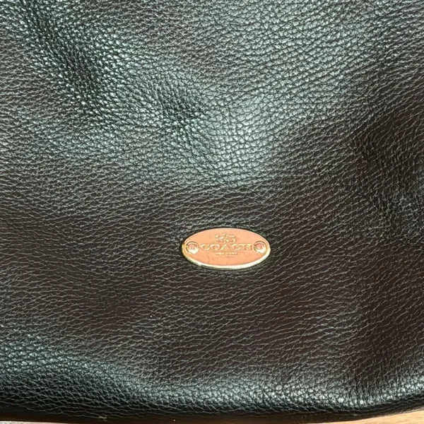 Coach Black‎ Madison Isabelle Leather Hobo Shoulder Bag - Image 3