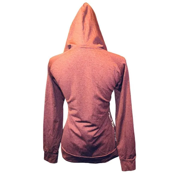 The North Face Hoodie Sweatshirt Womens L Purple Activewear Pullover Running - Image 2