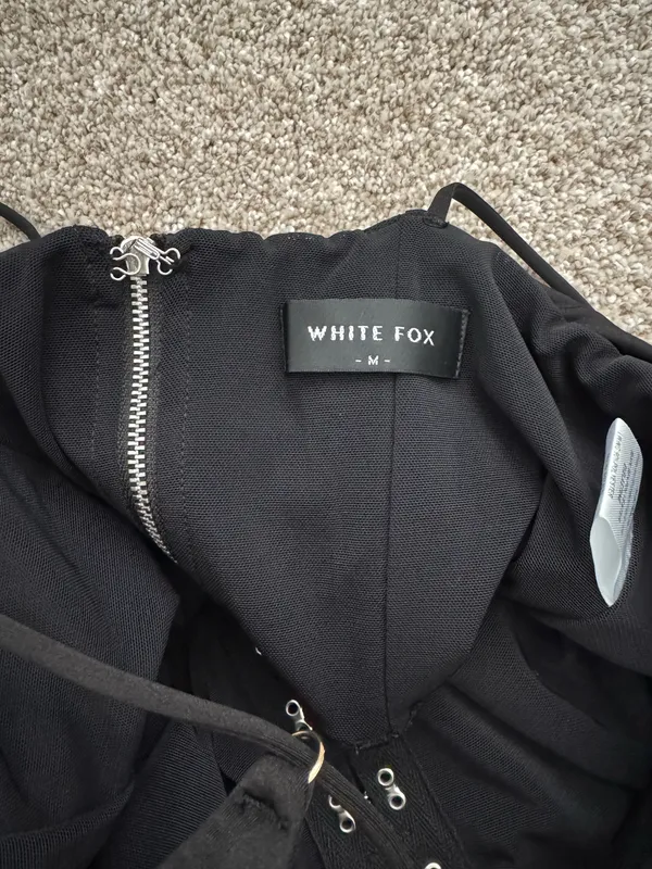 Corset White Fox Boutique Top Black Bustier - Image 3