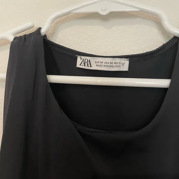 Elegant Black Zara Maxi Dress - Image 2