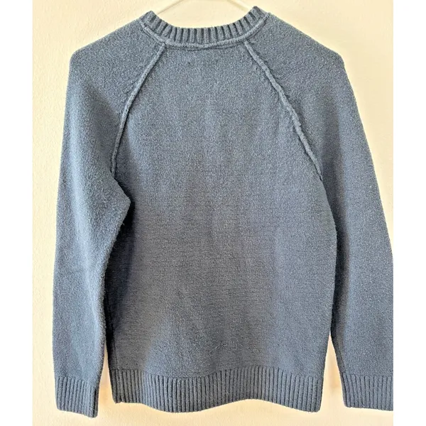 Abercrombie & Fitch‎ Sweater Womens XS Blue Fisherman Nautical Chunky Classic - Image 2