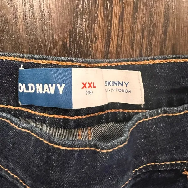 NWT - Girls Old Navy Blue Skinny Jeans - Image 2