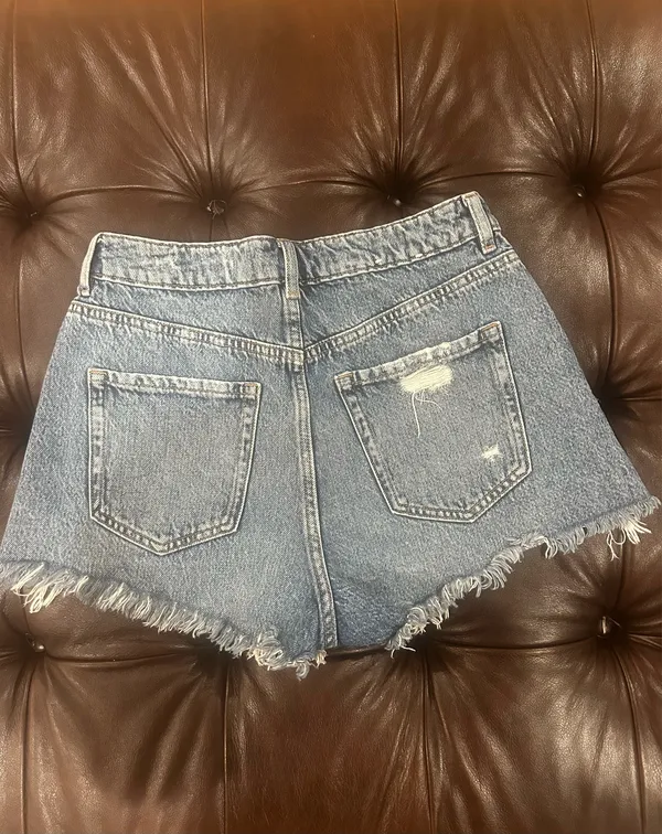 Garage Festival Denim Shorts - Image 2