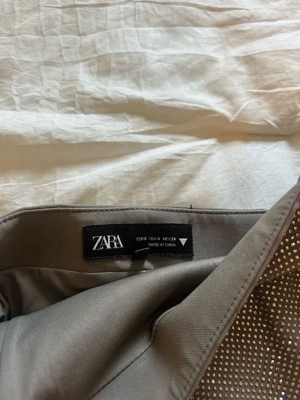 Zara strapless rhinestone top - Image 7