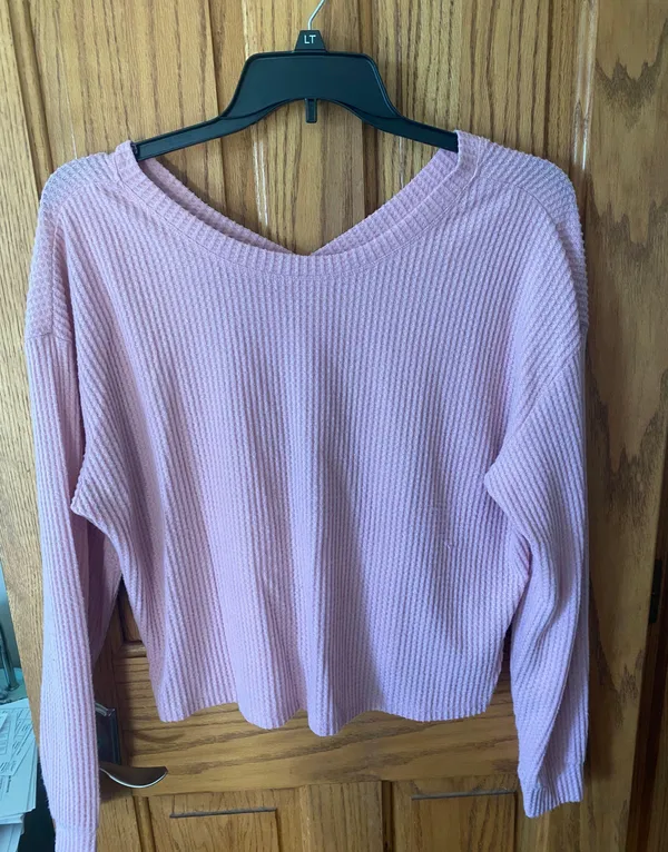 Aeropostale Pink Sweater - Image 2