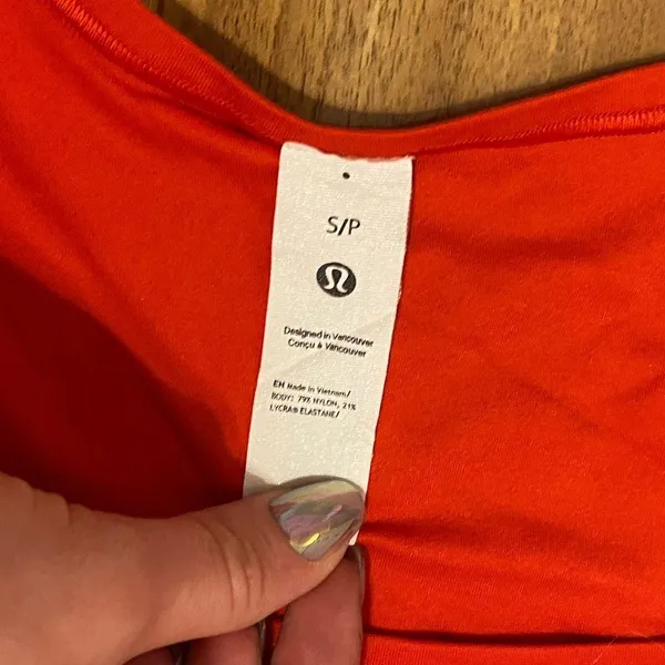 Lululemon Wundermost Ultra-Soft Nulu Square-Neck Sleeveless Bodysuit - Image 3
