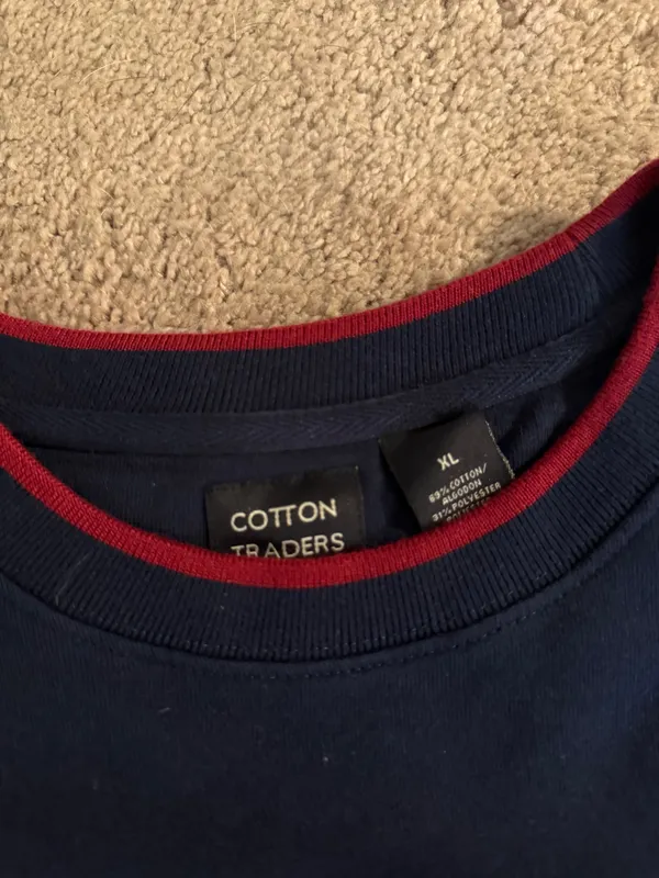 USA Sweatshirt Blue Size XL - Image 4