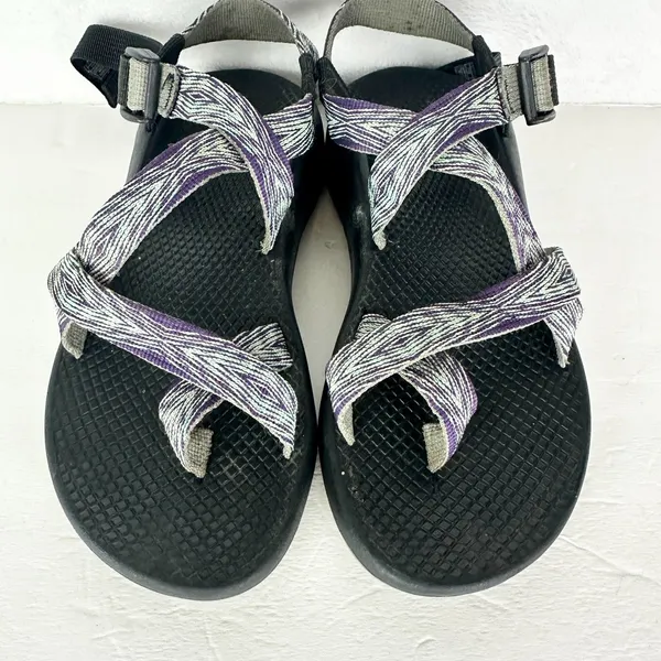 Chaco Women's ZX/2 Yampa Classic Sandal Size 7 Pixel Weave Purple Multi Gorpcore - Image 5