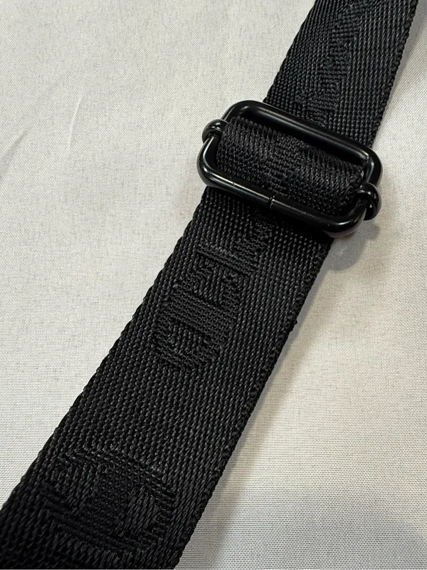 Champion Black Crossbody Bag with White Logo - Image 7