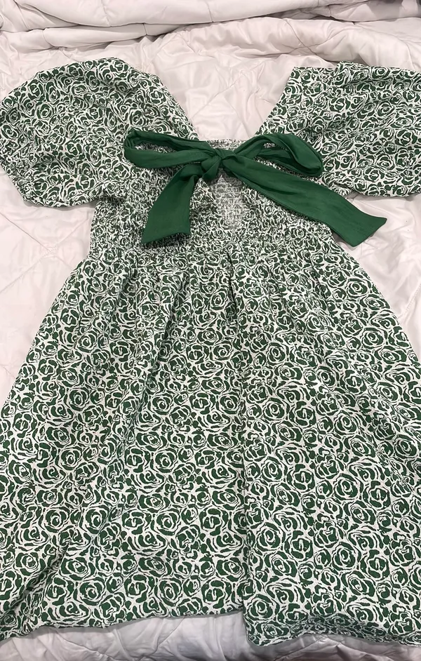Boutique Dress Green - Image 2