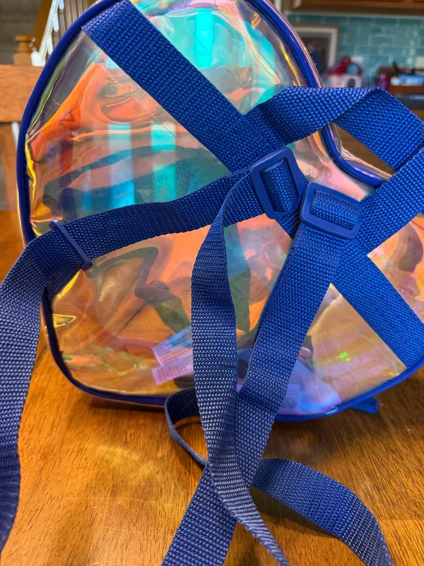 The Disney Star Wars Grogu Iridescent Heart Backpack - Image 3