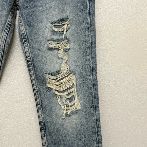 NWT 7 For All Mankind Julia Jeans Sz 23 Distressed Tapered Boyfriend 90s Vintage - Image 12