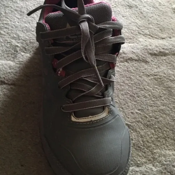 Aster Aluminum Toe ESD Women's Work Boots Gray Pink Style #73395 - Image 7
