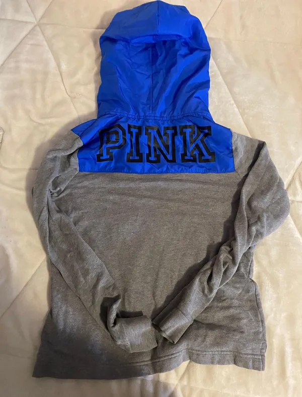 PINK - Victoria's Secret Pink Half-Zip Hoodie - Image 2