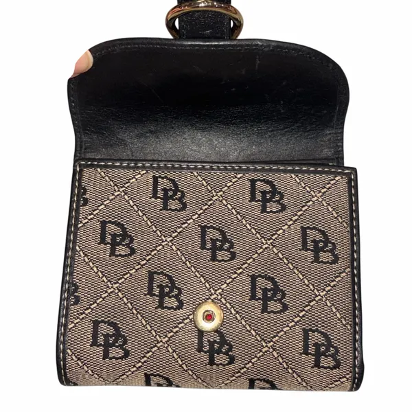 Dooney & Bourke Signature Trifold Wallet - Image 5
